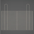 Extra-Large 59 × 40 cm Stainless Steel BBQ Grate – Compatible with Gas & Charcoal Grills