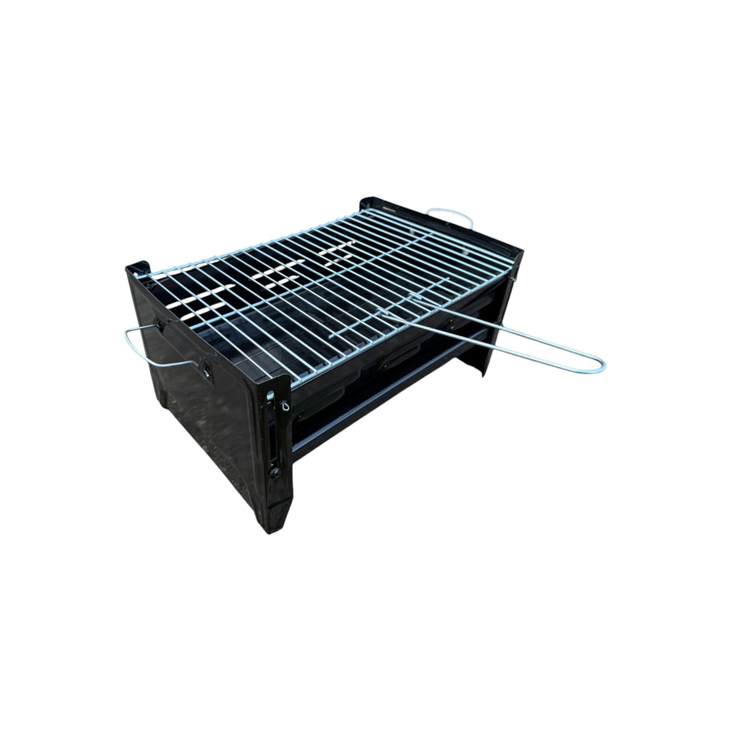 Portable Charcoal BBQ Grill Set – Compact & Complete Outdoor Cooking Kit