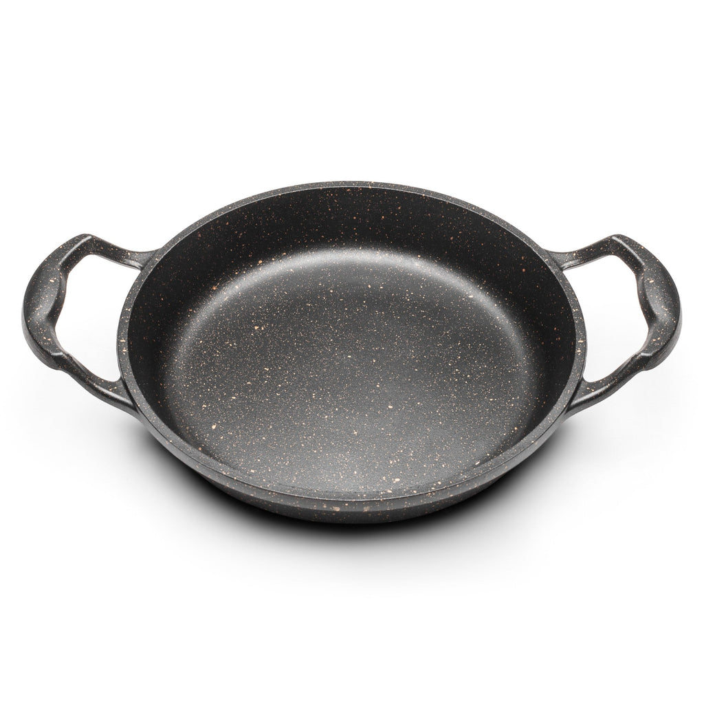 3-Piece Granite Non-Stick Frying Pan Set | Induction, Oven & Dishwasher Safe Cookware
