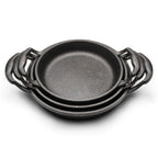 3-Piece Granite Non-Stick Frying Pan Set | Induction, Oven & Dishwasher Safe Cookware